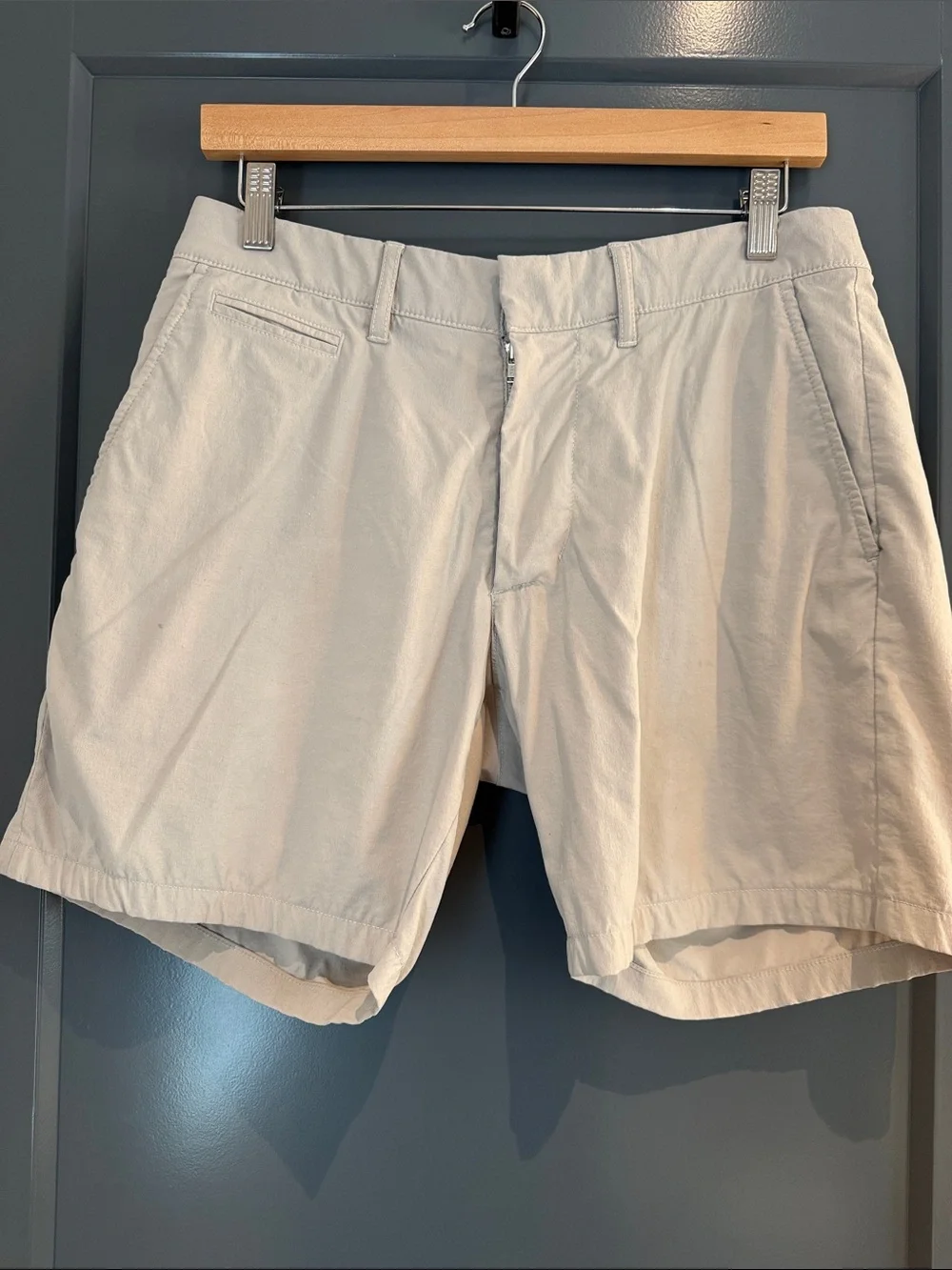Men’s Casual JCrew Khaki Tech  Shorts - Lightweight Summer Short